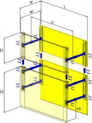 Palplanse Sprijiniri pentru asigurarea sapaturilor TTP Box