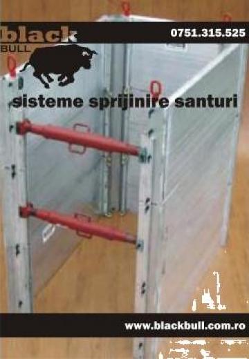 Palplanse aluminiu sprijinire sapaturi Litebox