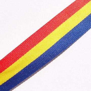 Panglica tricolor 50 mm - 1 metru