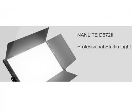 Panou LED NanLite D672II DayLight LED Soft Panel DMX & Wi-Fi