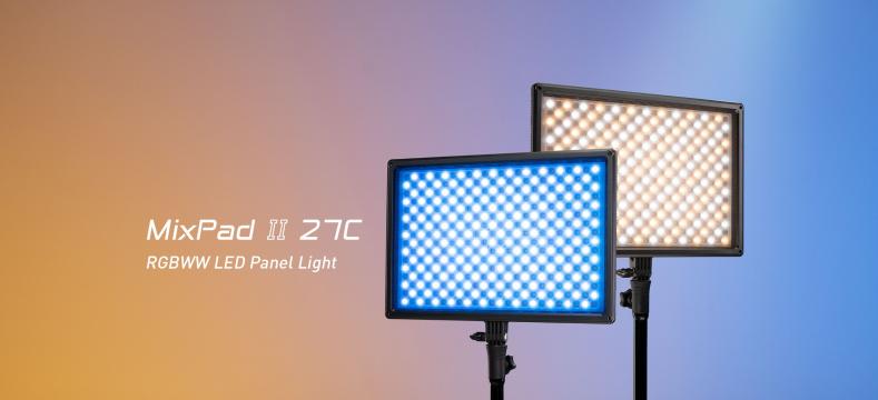 Panou LED NanLite MixPad II 27C RGBWW Hard and Soft Light
