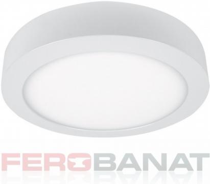 Panou LED rotund 165mm 12W aplicat