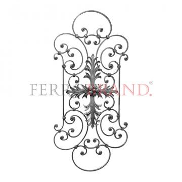 Panou decorativ fier forjat 520x1100 / Ferrobrand