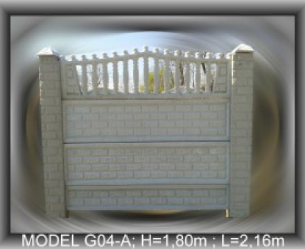 Panou gard de beton G04A