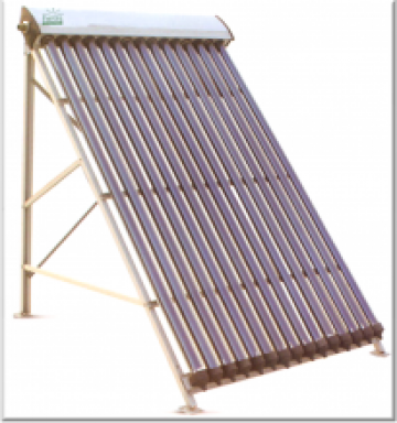 Panouri solare cu tuburi vidate si heat-pipe
