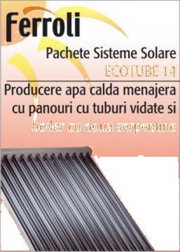 Panouri solare (tuburi vidate) Ferroli