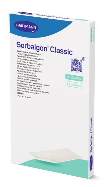 Pansament ingrijire rani Sorbalgon - 10 x 20 cm - 5 buc