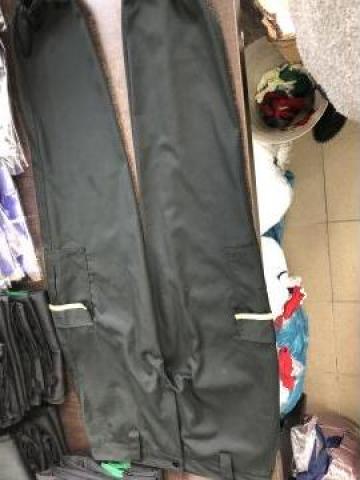 Pantalon de paza cu detaliu galben