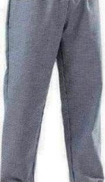 Pantalon in carouri de bucatar