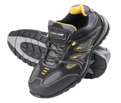 Pantof lucru S1SRA din piele nubuc si tesatura - 44