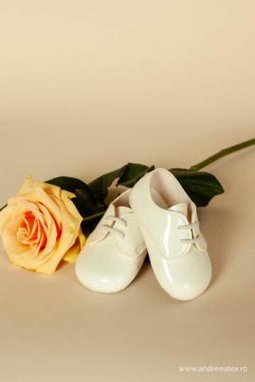 Pantofi botez B 010 - ivoire