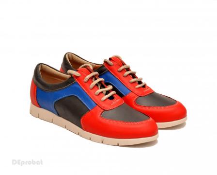 Pantofi dama sport-casual din piele naturala P97