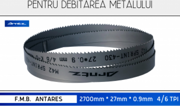 Panza 2700x27x4/6 fierastrau panglica metal F.M.B Antares