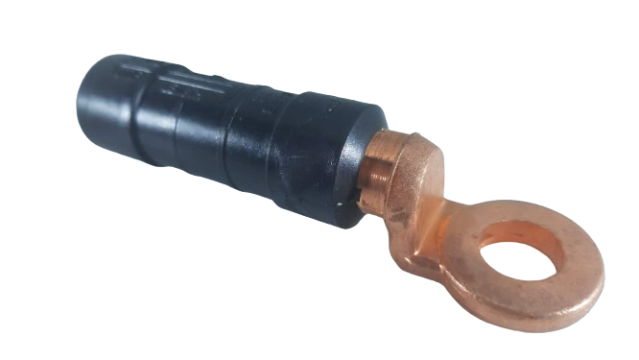 Papuc aluminiu 95mm izolat cu cap de prindere din cupru