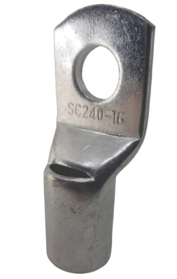 Papuc cupru stanat 240mm cu gaura de 16mm