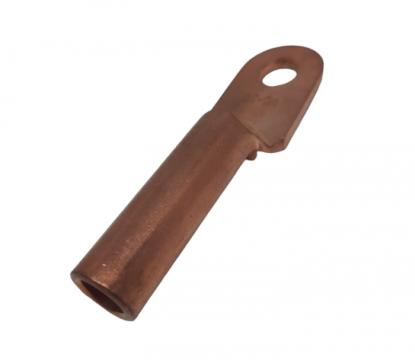 Papuc electric cupru Cu 70mm terminali tubulari