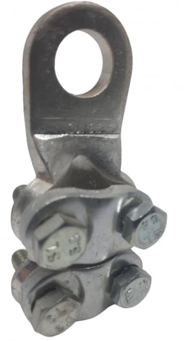 Papuc mecanic din cupru cu 4 suruburi 185-240mm