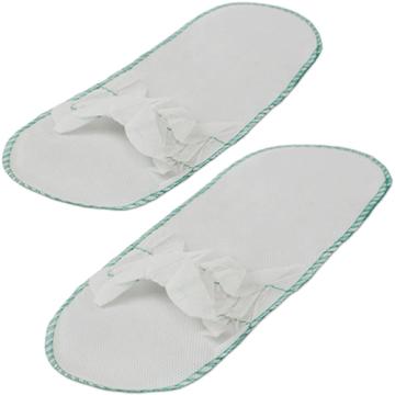 Papuci de unica folosinta deschisi cu elastic, set 100 buc