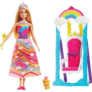 Papusa Barbie Dreamtopia, Leaganul curcubeu regal