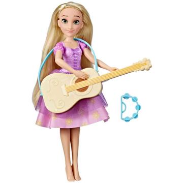 Papusa Disney Princess Rapunzel cu chitara