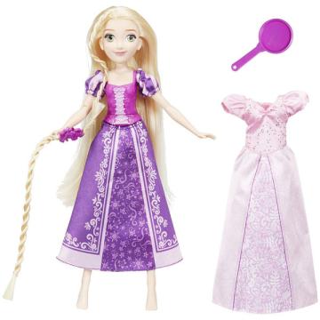 Papusa Disney Princess Rapunzel cu suvitele magice