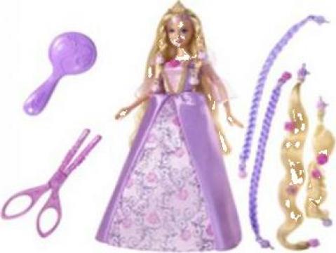 Papusa Rapunzel Cut & Style Barbie