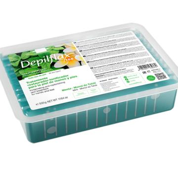 Parafina tratamente Menta si Monoi de Tahiti 500g Depilflax