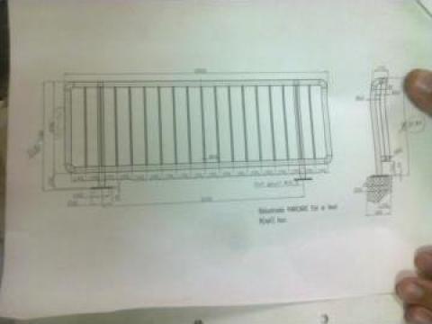 Parapet pietonal