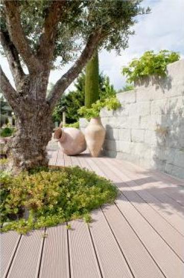Parchet din lemn compozit pentru exterior-WPC Deck