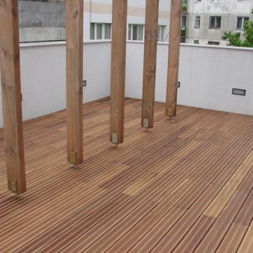 Pardoseala terase din lemn Deck Cumaru