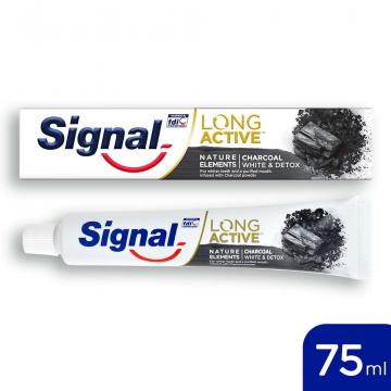 Pasta de dinti Signal Nature Elements cu carbune activ 75ml