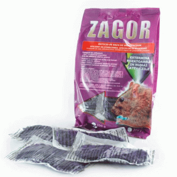 Pasta raticida Zagor 200gr