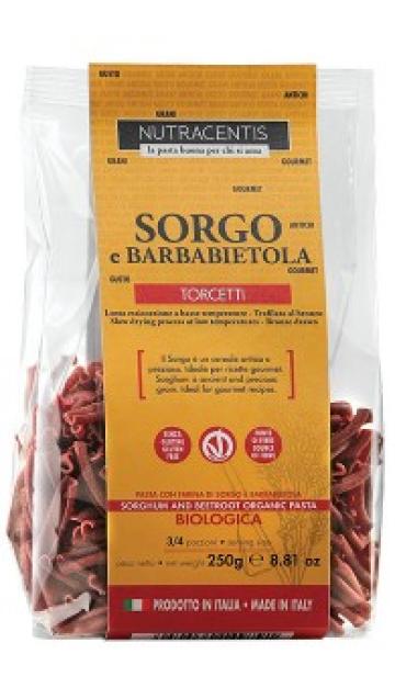 Paste cu faina de sorg si sflecla rosie bio 250g Nutracentis