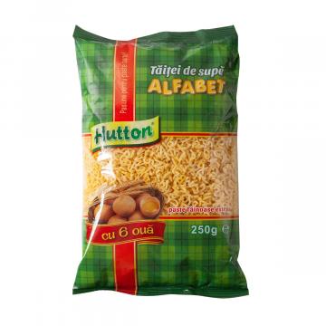 Paste fainoase Alfabet 6 oua, 250g Hutton