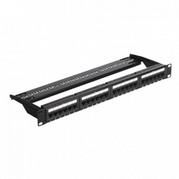 Patch Panel 1U, UTP cat5e 24 porturi RJ45 Asytech Networking