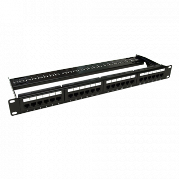 Patch Panel 1U, UTP cat6, 24 porturi RJ45 Asytech Networking