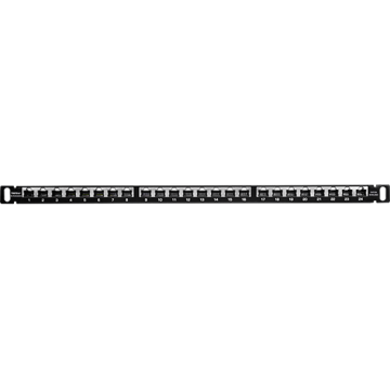 Patch panel 24 porturi RJ45, Cat6a, ecranat, 05U - TRENDnet