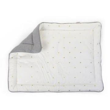 Paturica bebe 80x100 cm Jersey Gold Dots Childhome