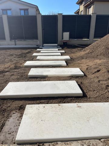 Pavaj, prefabricate beton, placi, dale