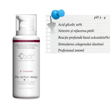Peeling Re-action deep low level (10%) 200 ml - AHA glicolic