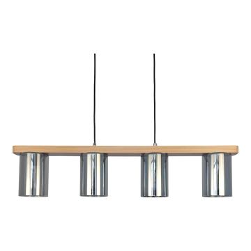 Pendul Siena Smoke 4X E27 natur EX-00385