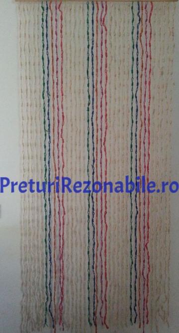Perdea colorata din paie de orez - pentru usi