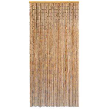 Perdea de usa, 90 x 200 cm, bambus
