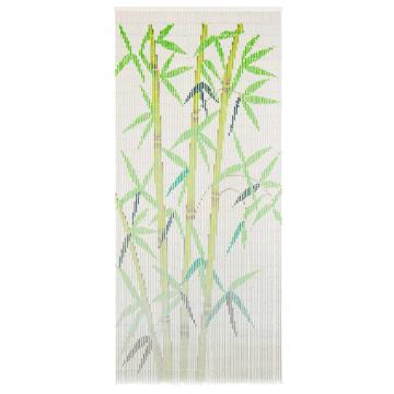 Perdea de usa pentru insecte, 90 x 200 cm, bambus