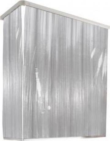 Perdea dus roleta pentru colt, caseta inclusa, 128x53x240cm