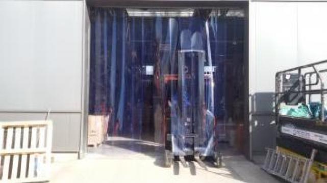 Perdea hala industriala din fasii PVC