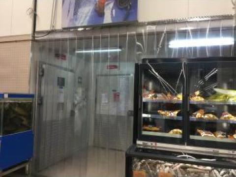 Perdea industriala din fasii PVC