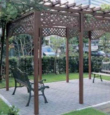 Pergola din lemn de brad