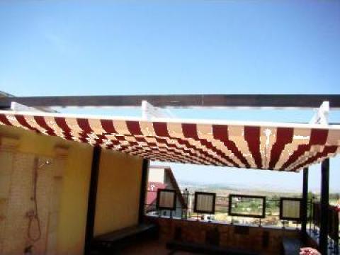 Pergola marchiza copertina retractabila