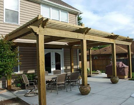 Pergola retractabila